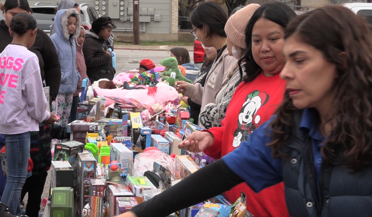 Annual community toy drive